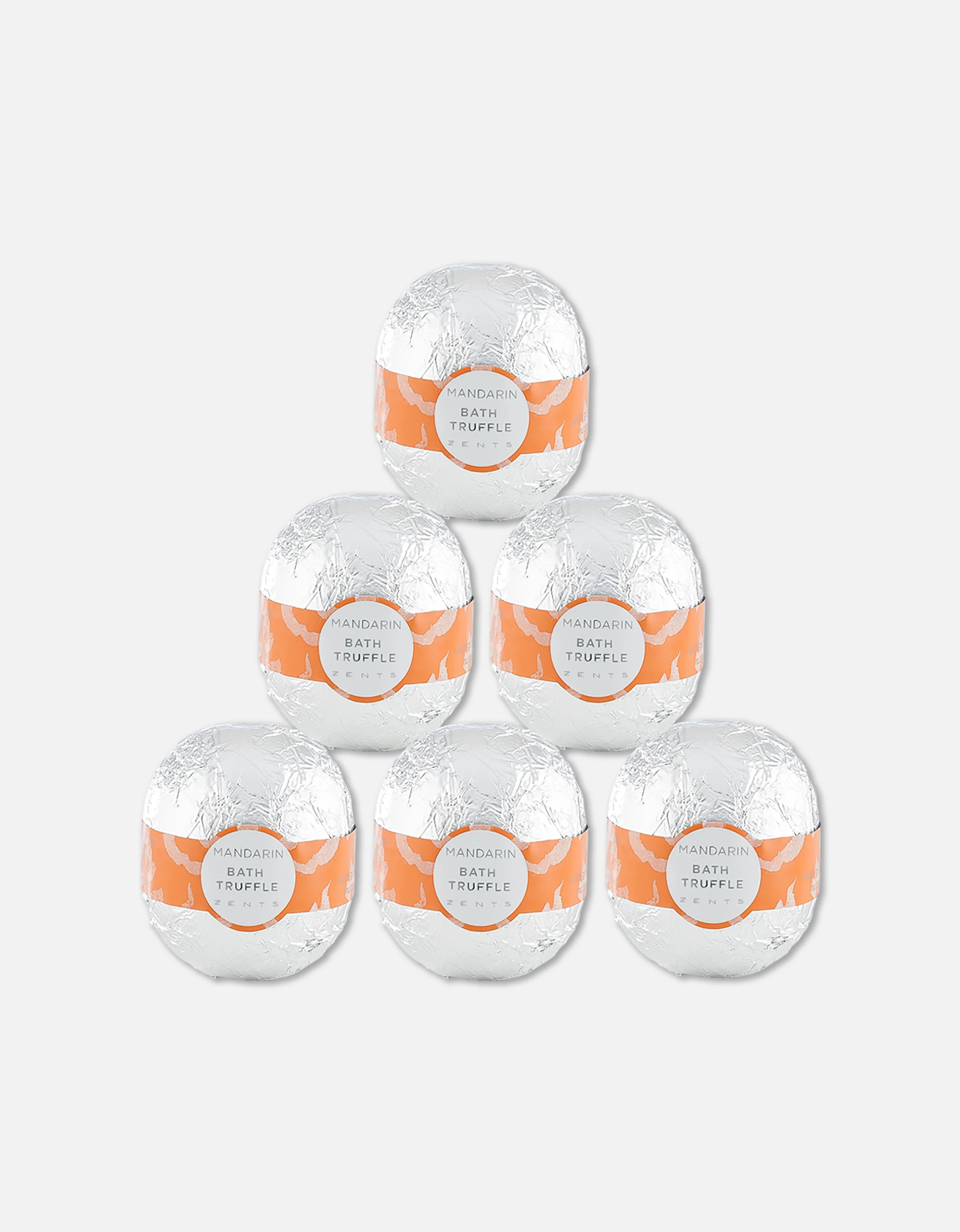 Mandarin Bath Truffle 6pc